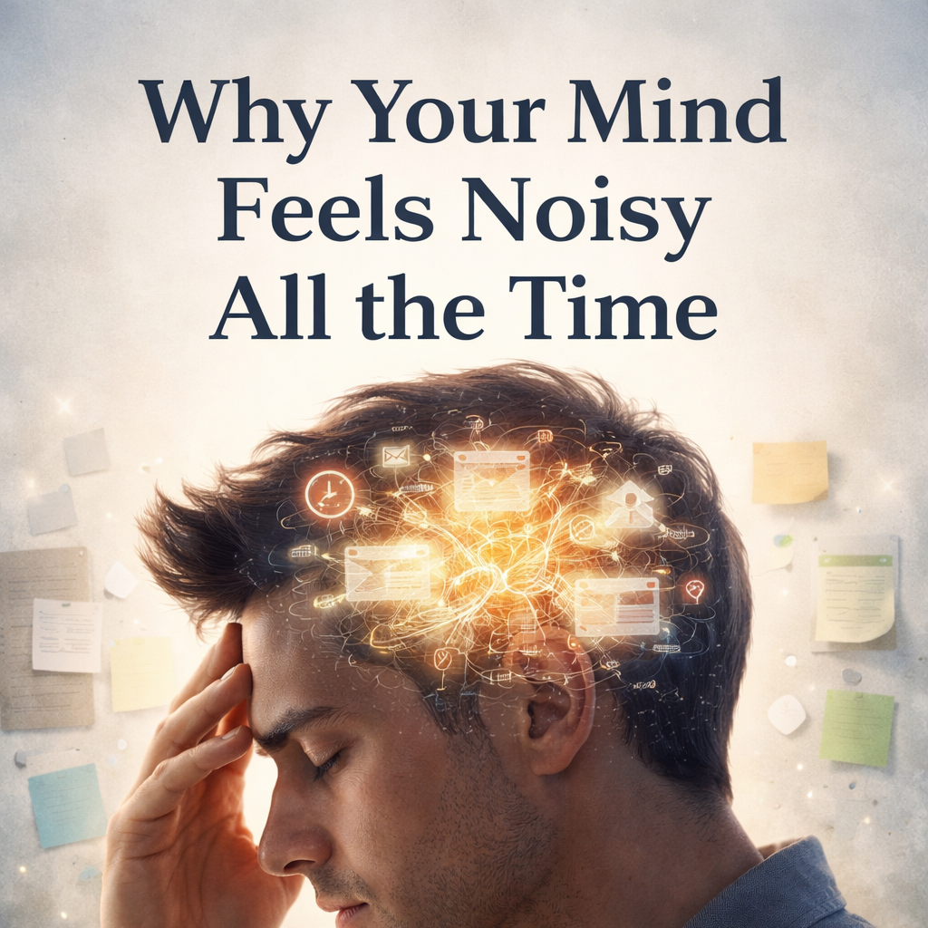 Why Your Mind Feels Noisy All the Time (And How to Fix It)