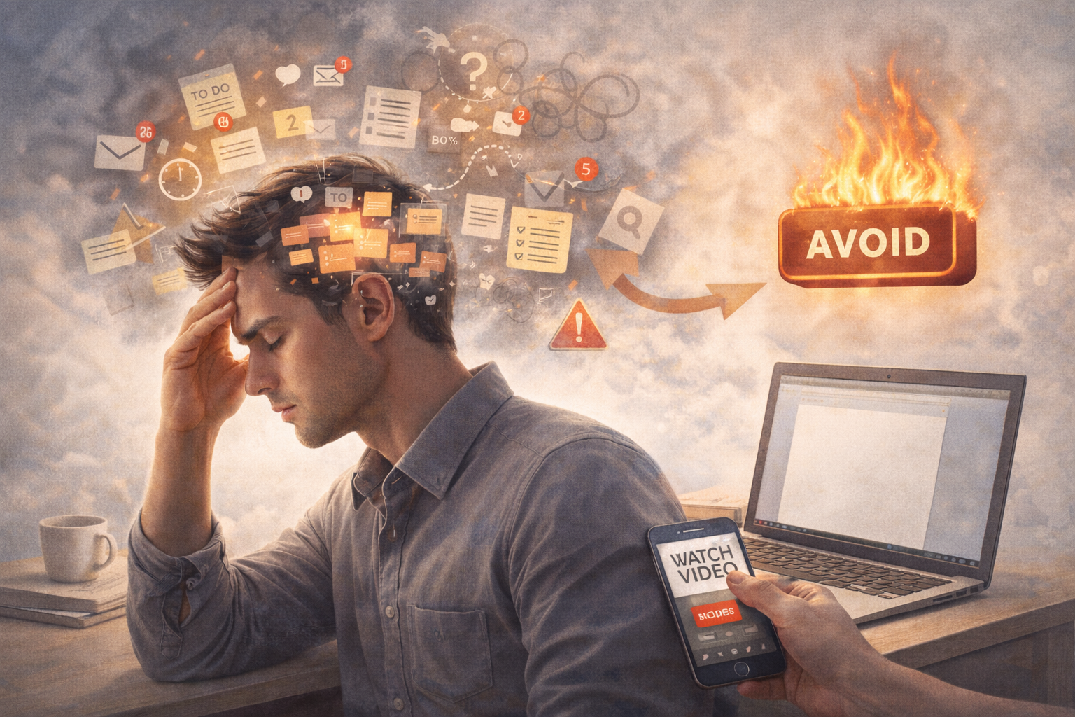 How to Stop Procrastinating Without Forcing Yourself