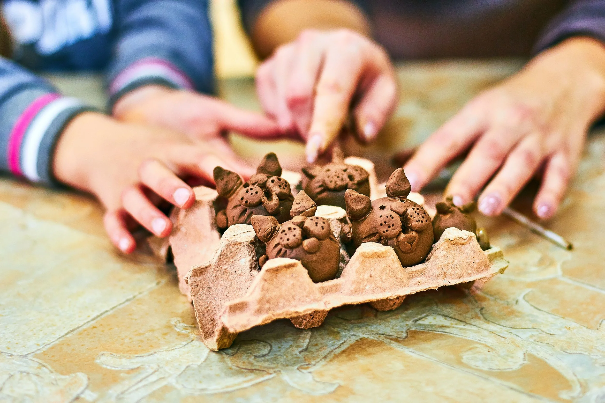 Little Creators: Sculpting with Clay