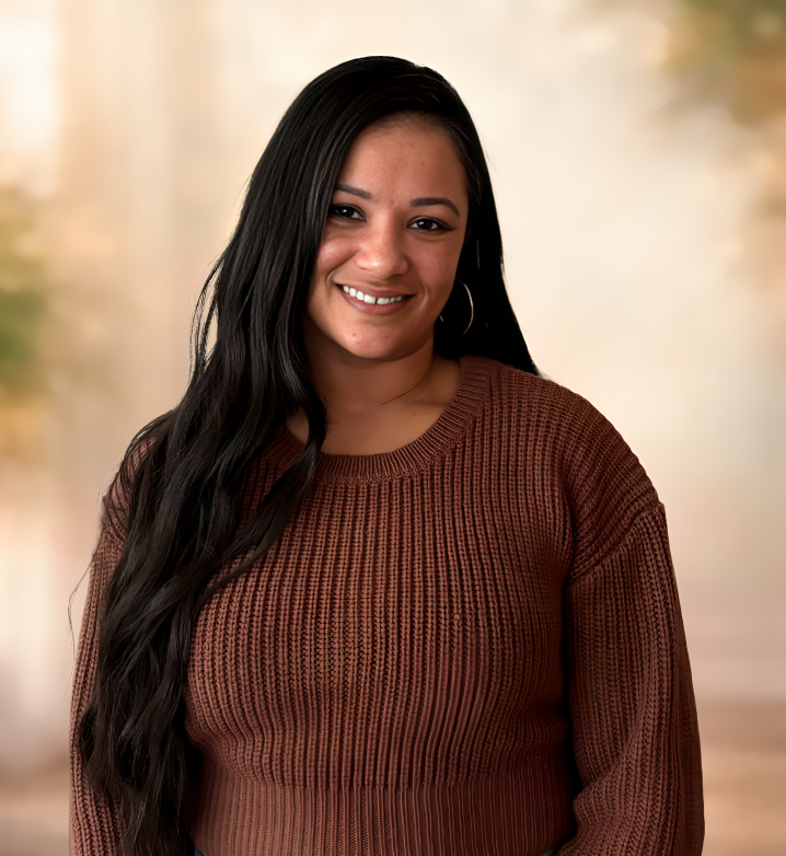 Smiling professional caregiver from Courageous Heart Home Care team