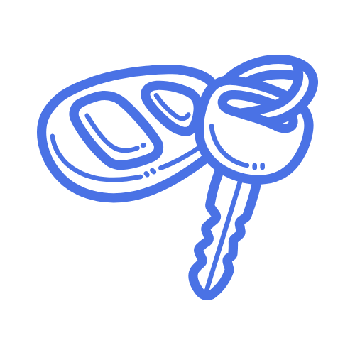 Outline of two hands holding a heart with three people above it