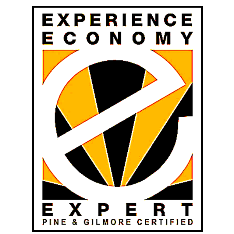 Certified Experience Economy Expert logo from Pine and Gilmore