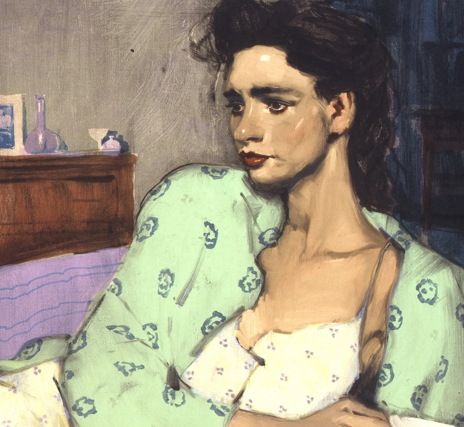 Malcolm T. Liepke | Reading in Bed, 2002