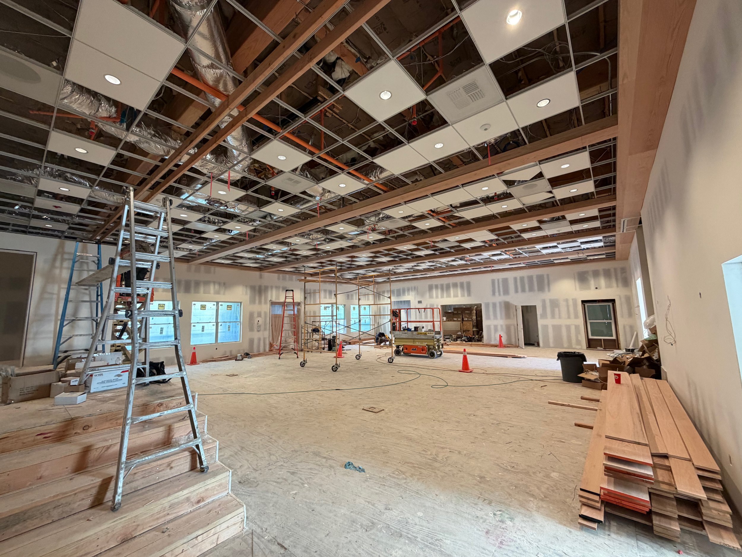 alpha psi of alpha delta pi adpi usc diamond dining room concept inside outside exterior interior construction in progress outside interior university southern california sorority house 