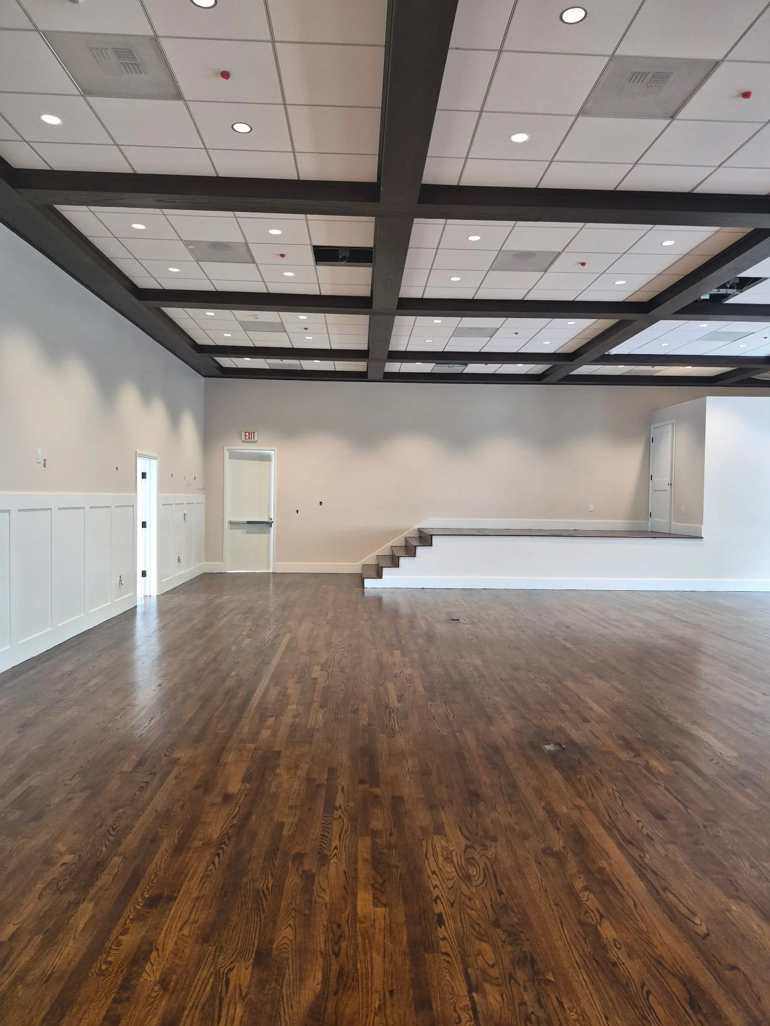 Interior View - Looking at Stage (as of 05/26/2026).