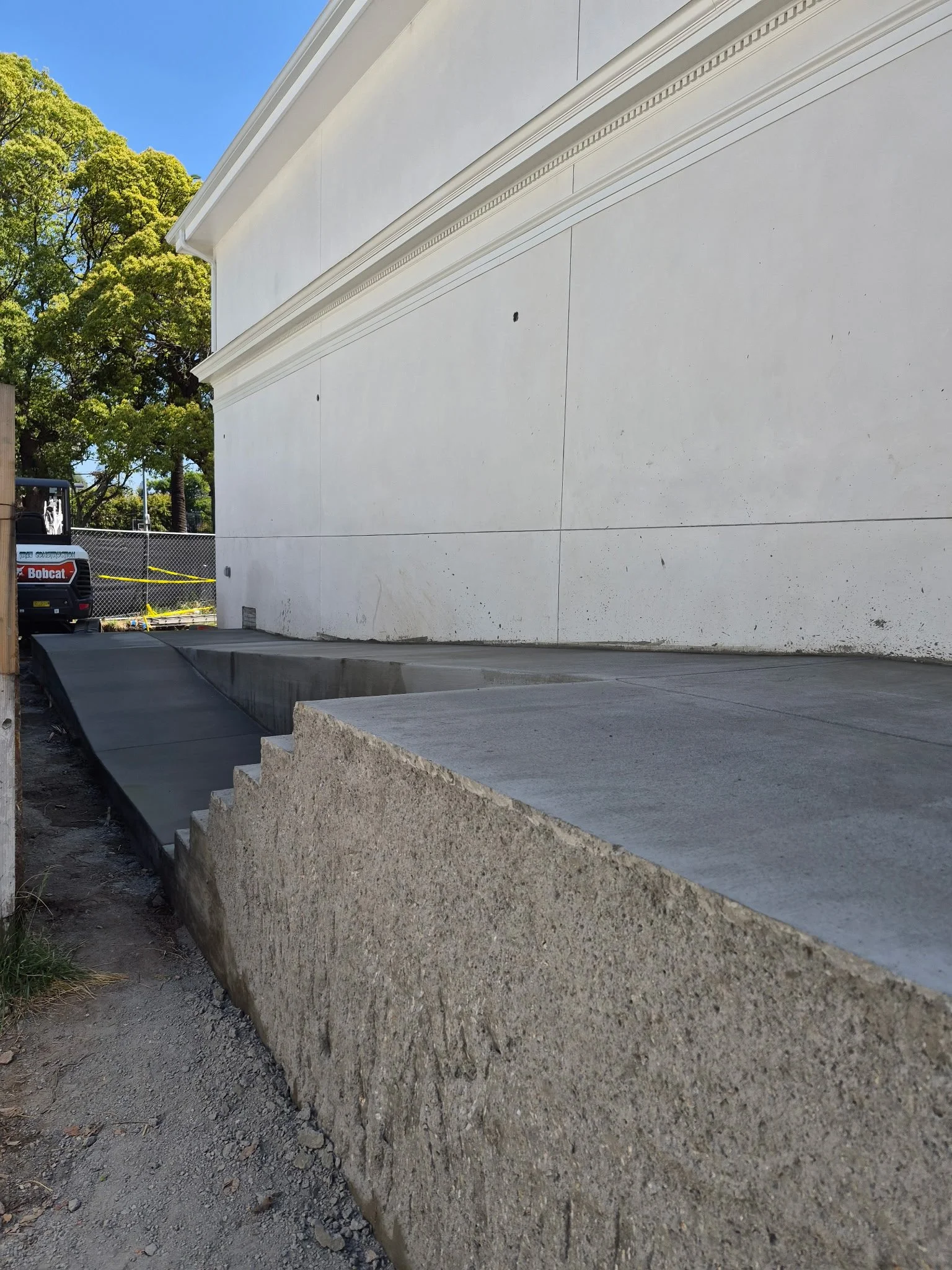 Exterior Construction - ADA Ramp.