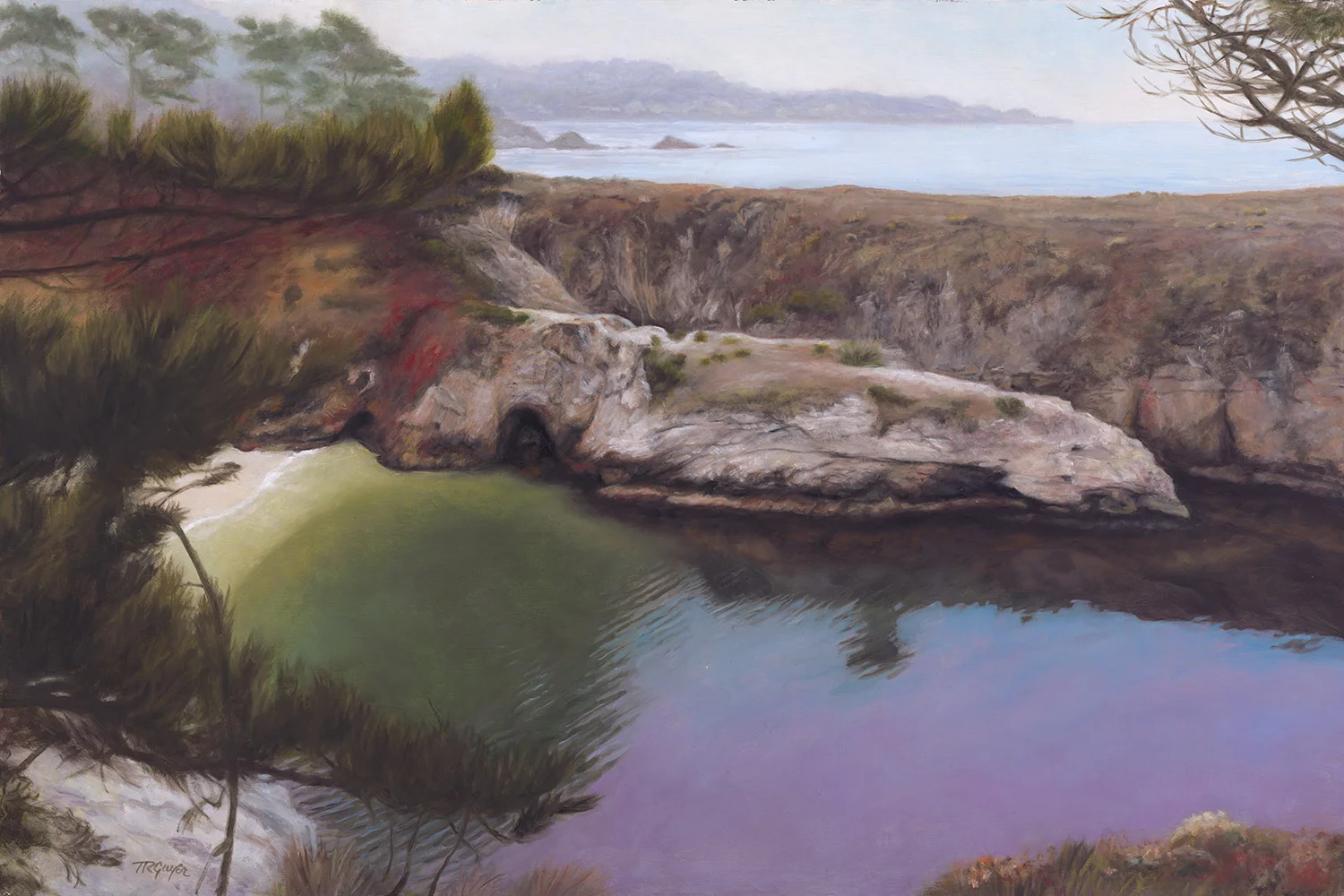 "China Cove" 24x36" oil on linen