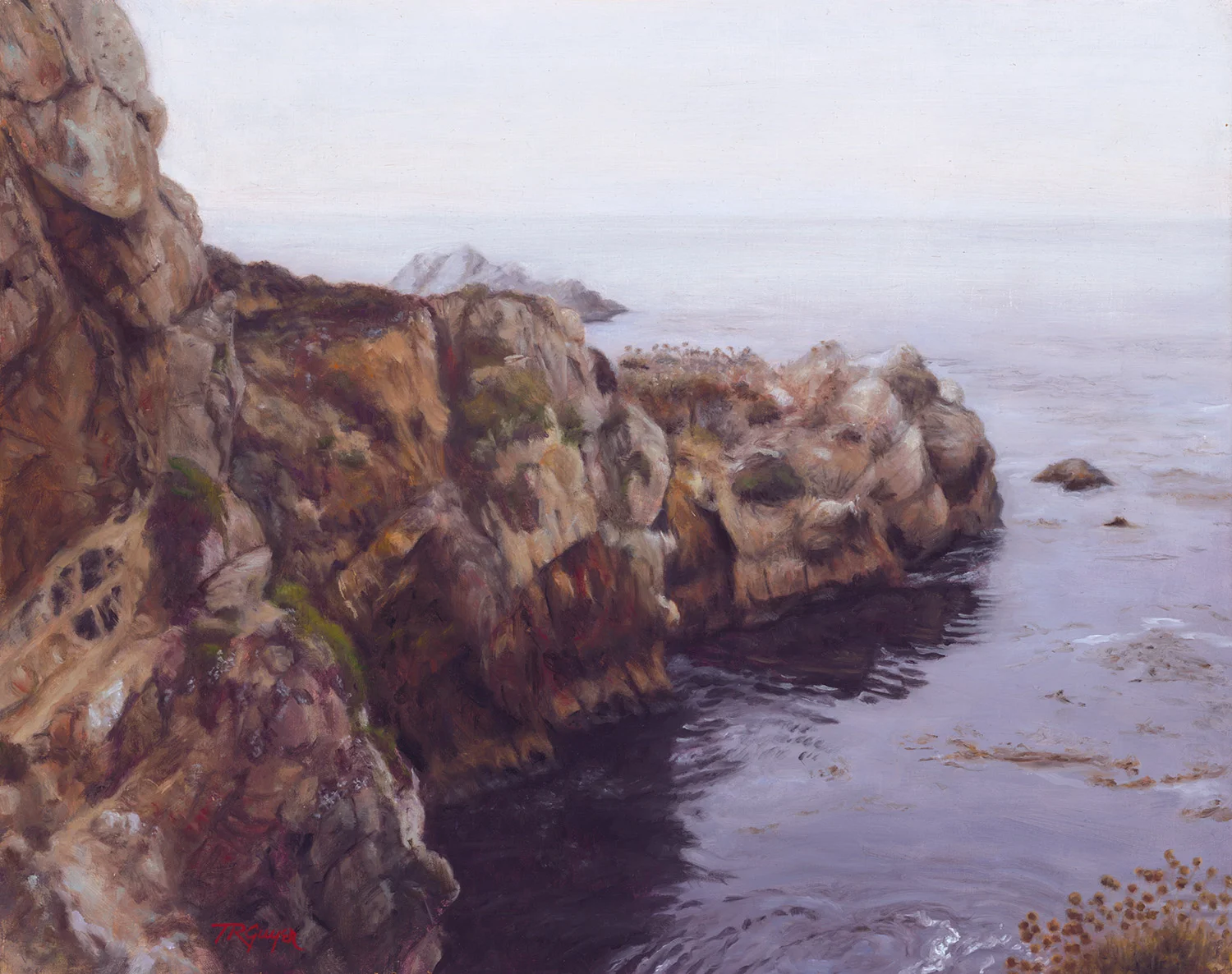 "Protected Inlet" 16x20" oil on linen