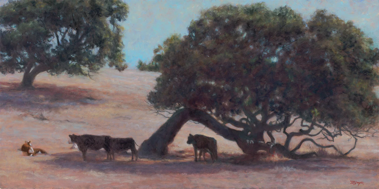 "Pastoral" 20x40" oil on linen