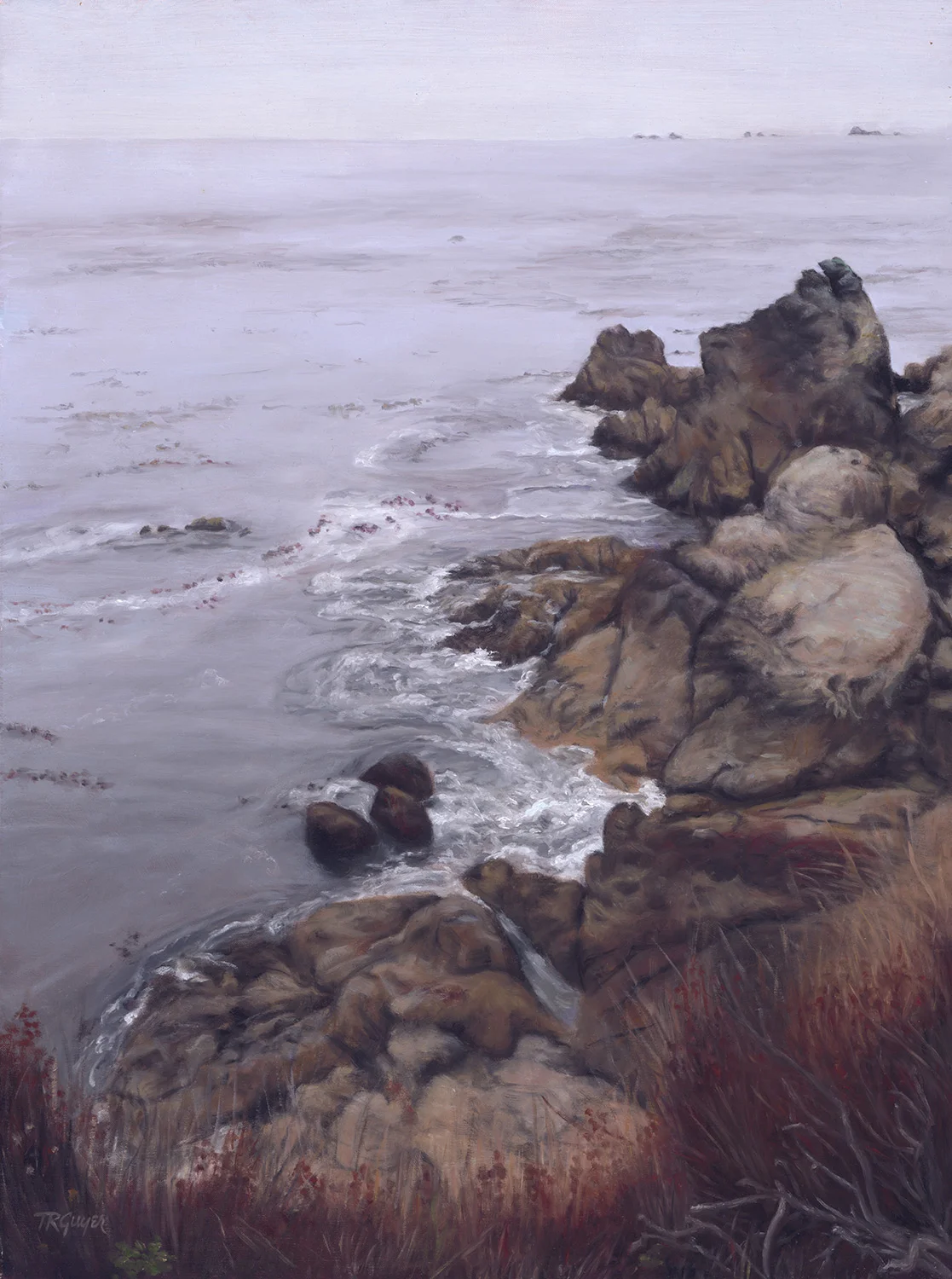 "Bay Inlet in October" 24x18" oil on linen