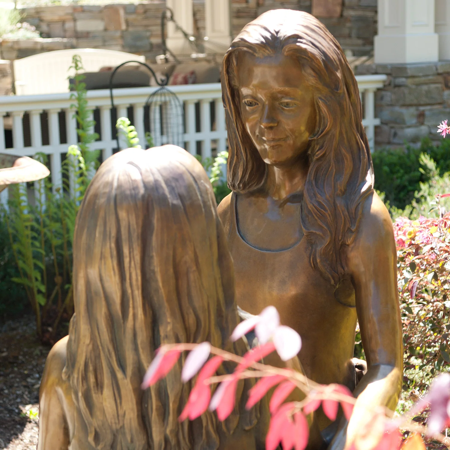 "Two Sisters Bronze" Life-sized