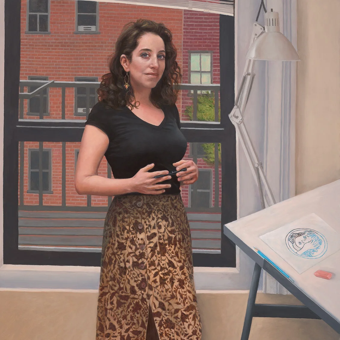 Scroll Portrait Painting PortfolioScroll through selected Commissioned Portraits of Men, Women, Children &amp; Families