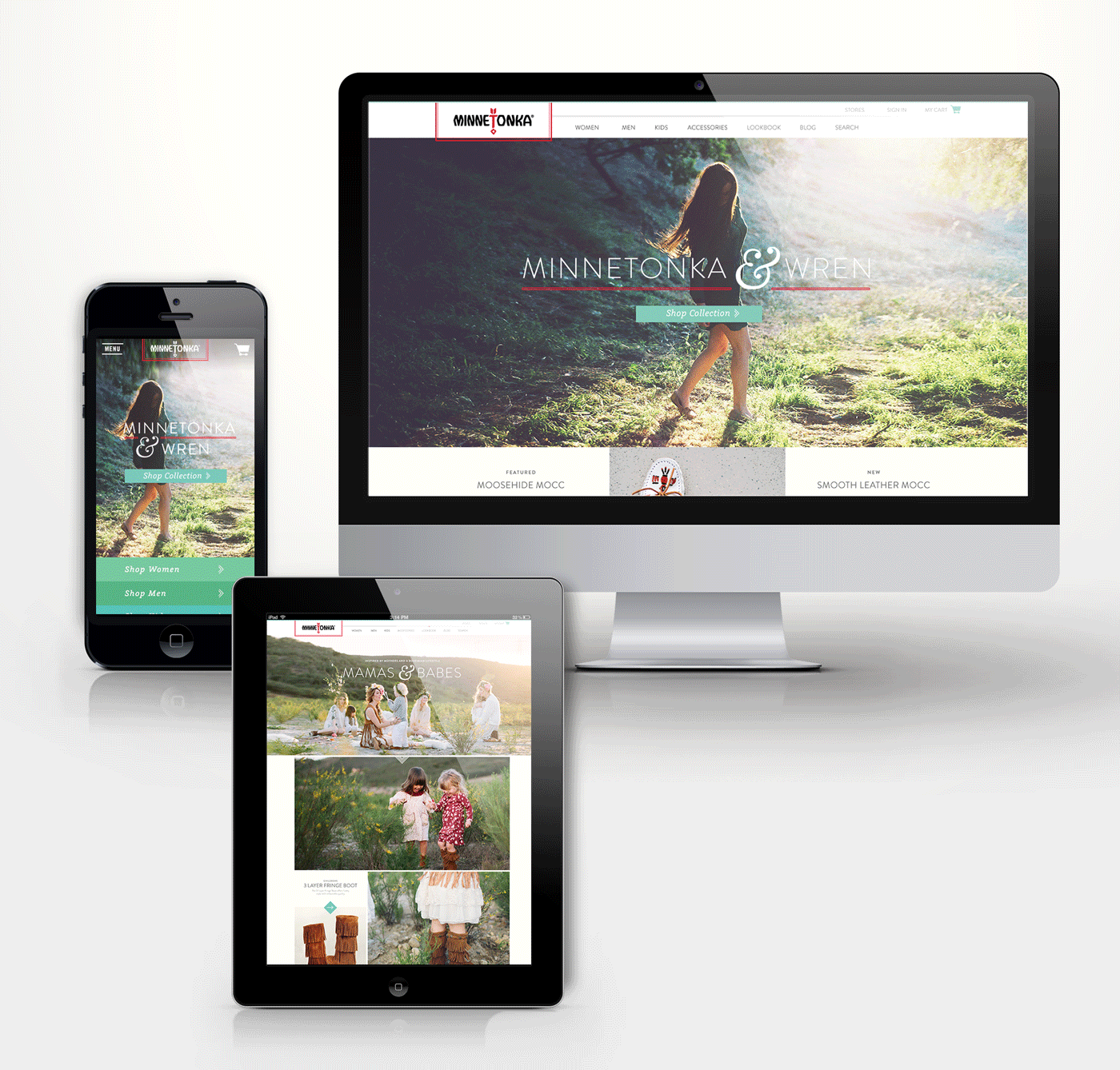 MINNETONKA MOCCASIN - WEBSITE DESIGN