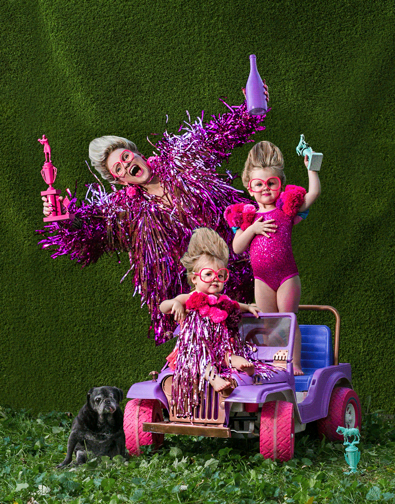 “Nerd Birds of a Feather Empower Together” - Nerd Bird family portraits