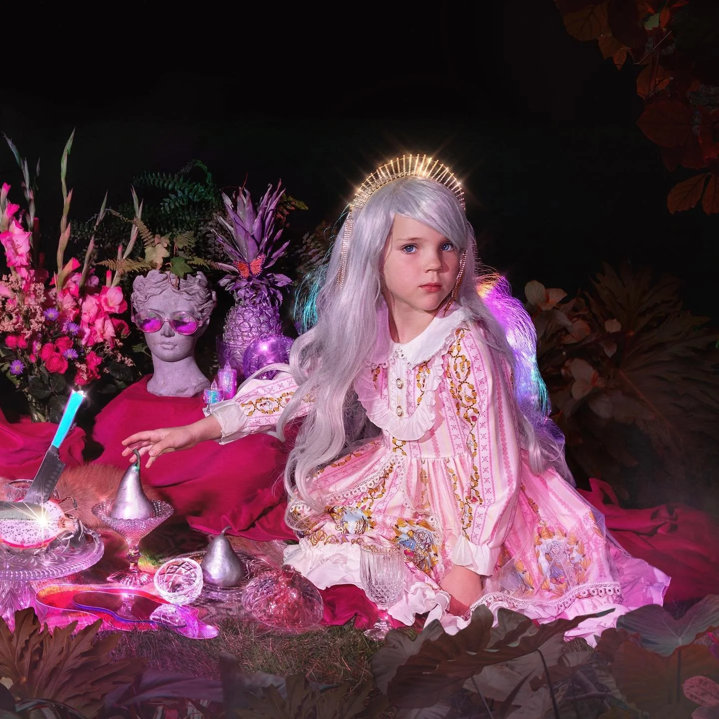 &ldquo;A Nighttime Picnic&rdquo; ✨🌲🌛🍄🐛