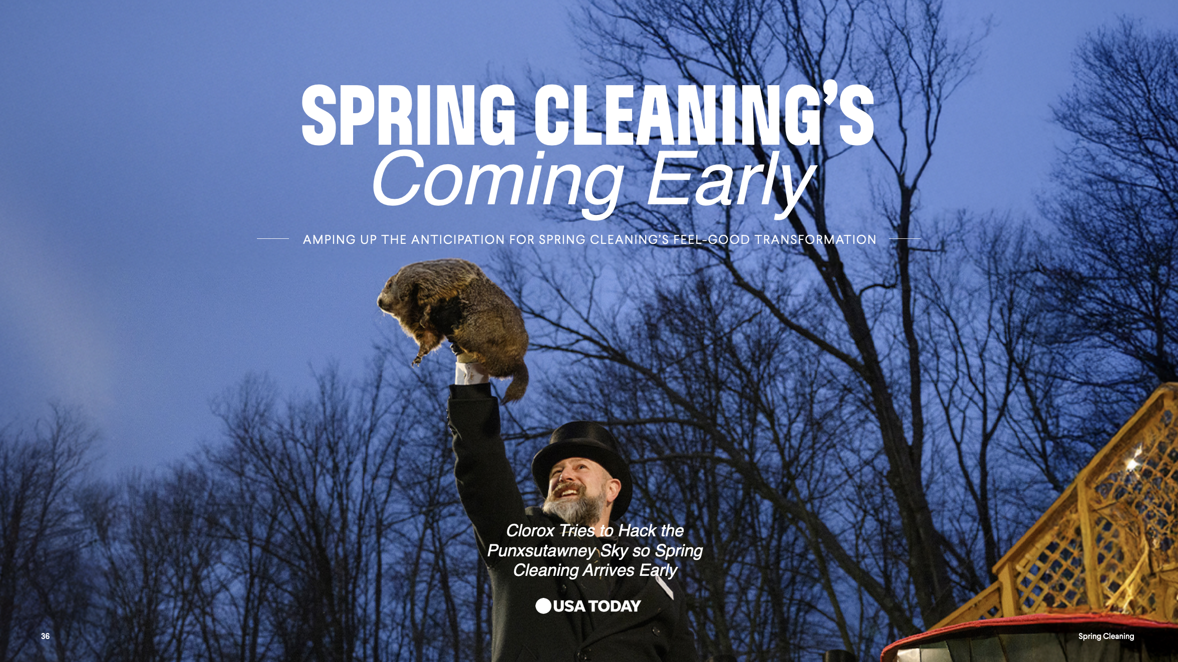 An activation to bring spring (and spring cleaning) early for Clorox