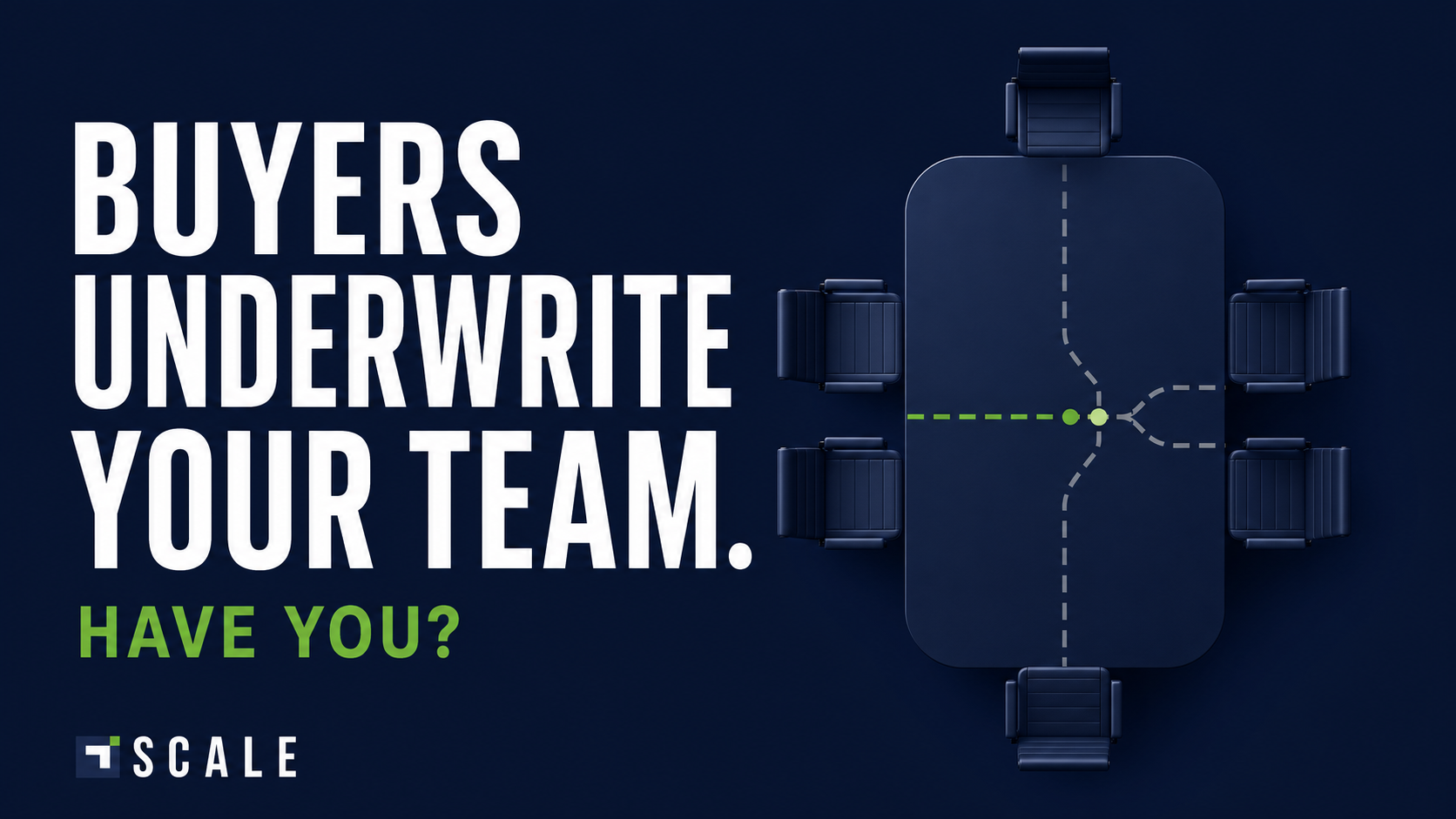 Buyers Underwrite Your Team. Have You?