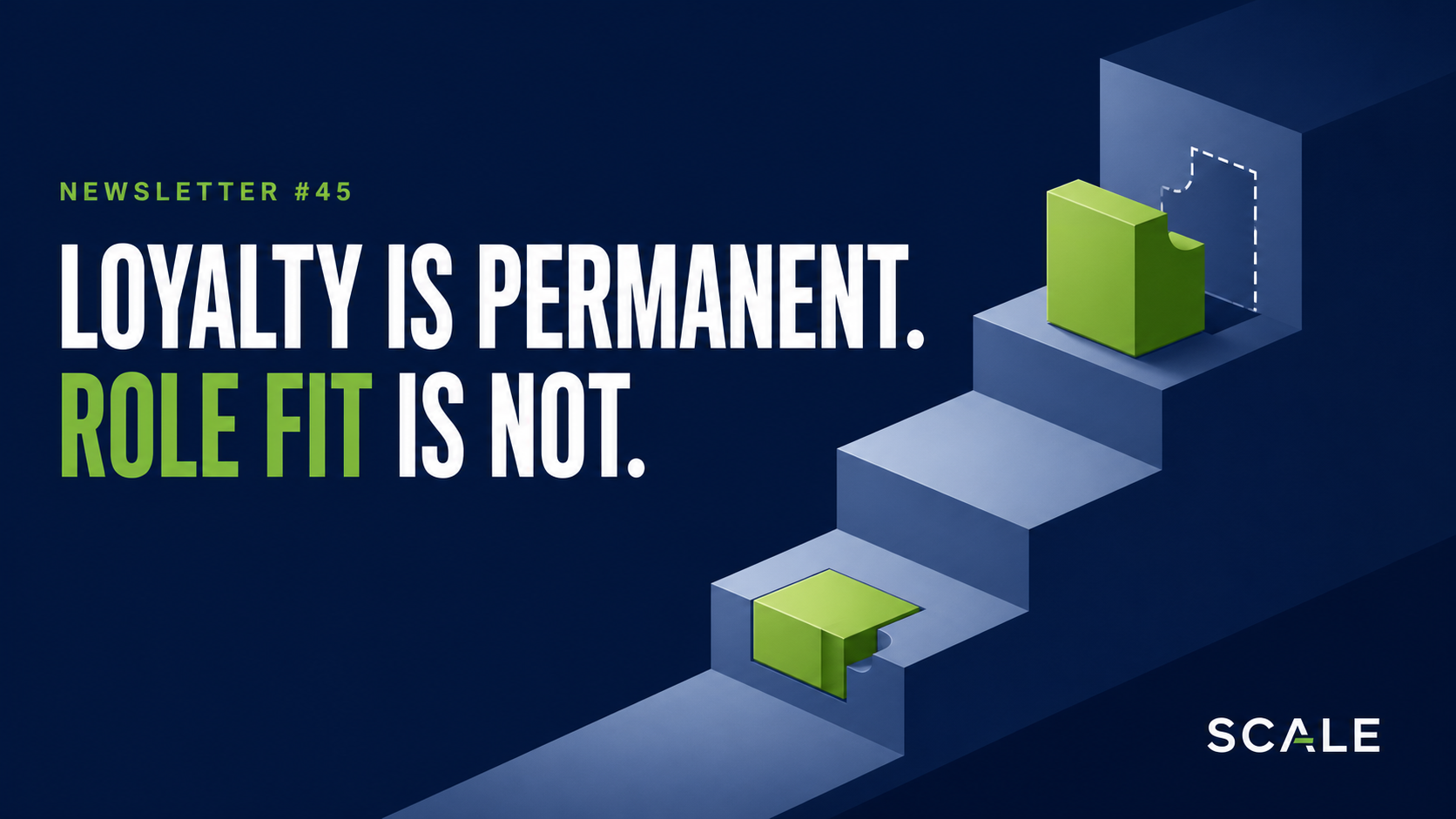 Loyalty Is Permanent. Role Fit Is Not.