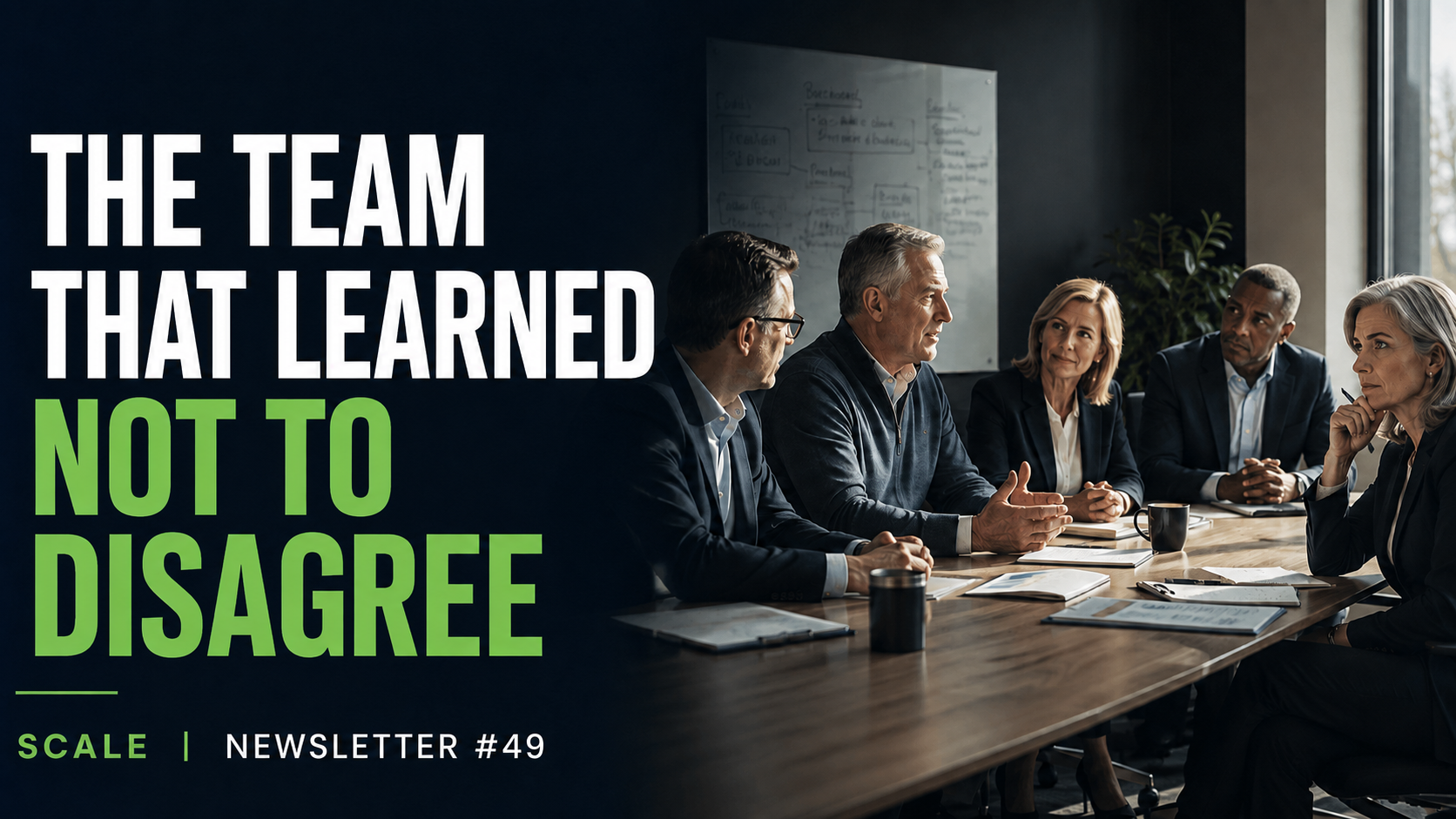 The Team That Learned Not to Disagree