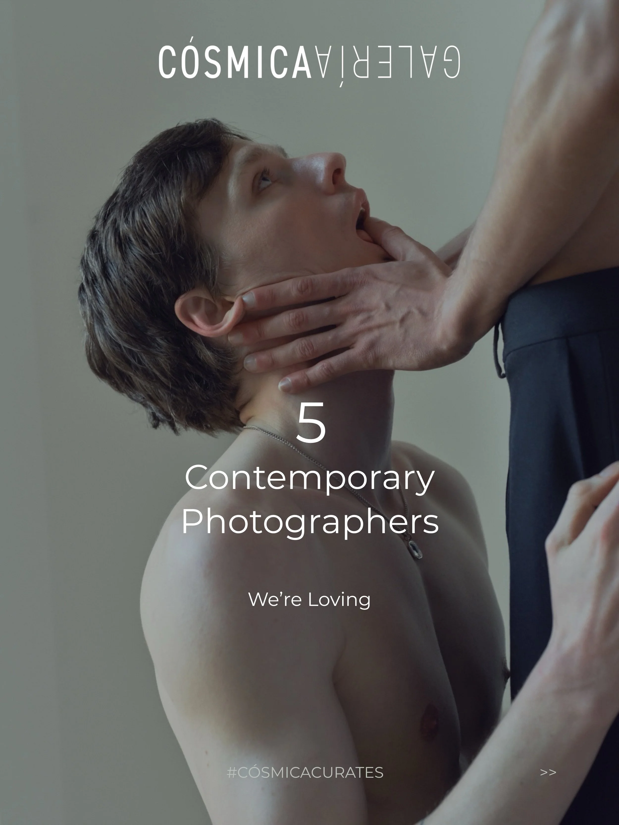 Five contemporary photographers whose work navigates desire, masculinity, intimacy, and the many ways the body can become a subject of fantasy.

The cover features a photograph by @gabrielvorbon 

This is the second edition of #C&Oacute;SMICACURATES,