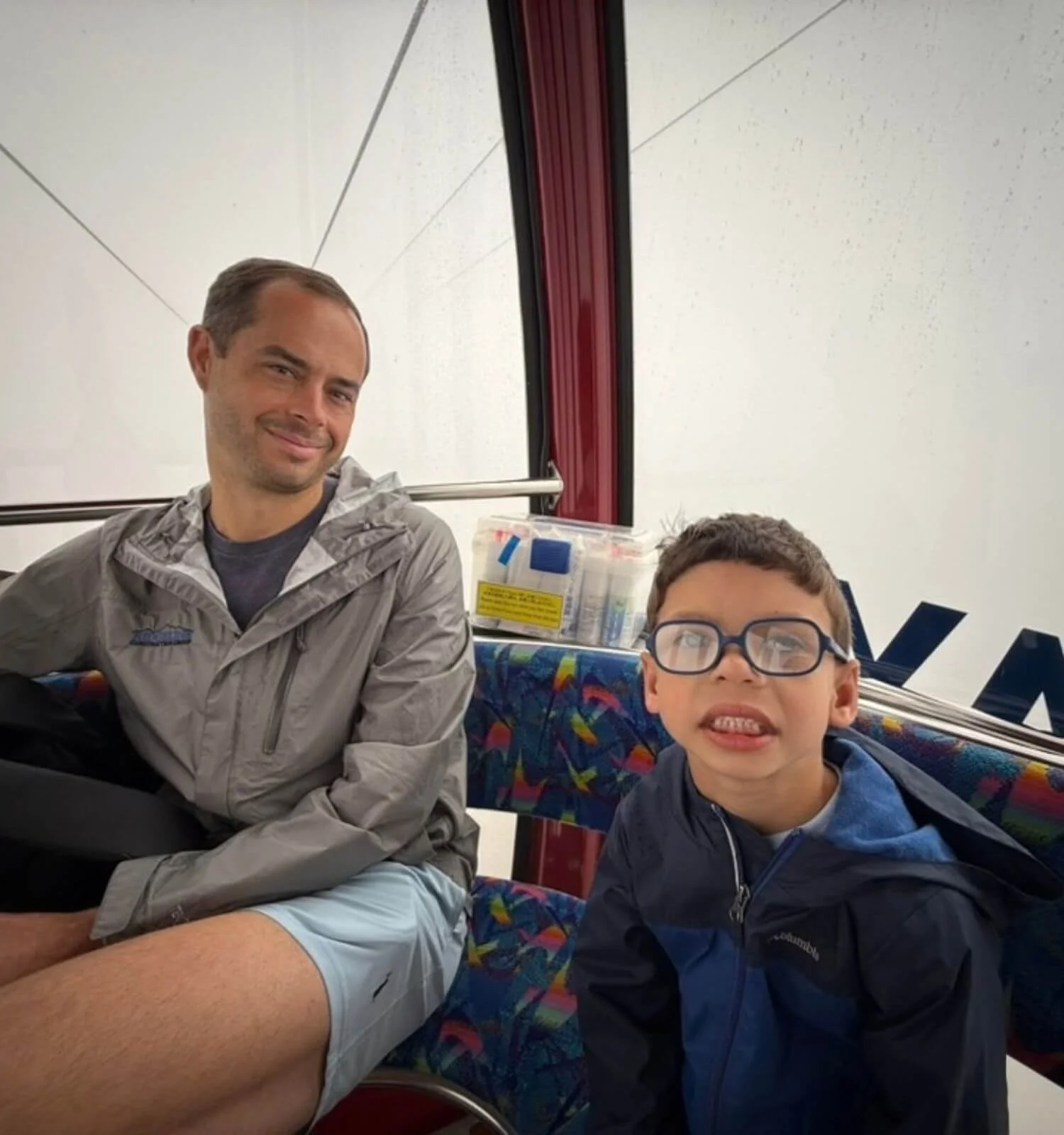 Matt &amp; Jackson on the Ropeway