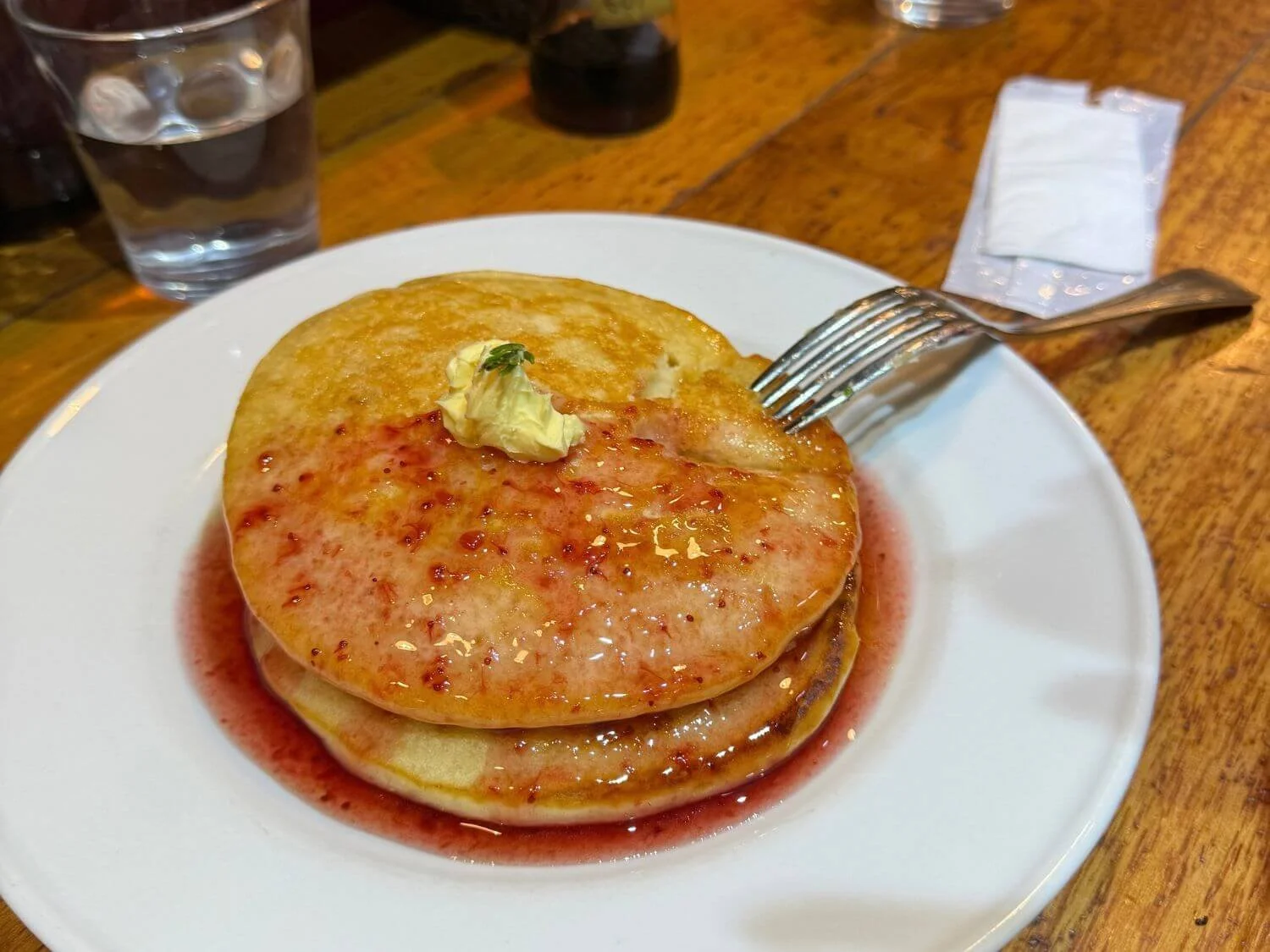 Pancakes from Gluten Free T's Kitchen in Tokyo, Japan