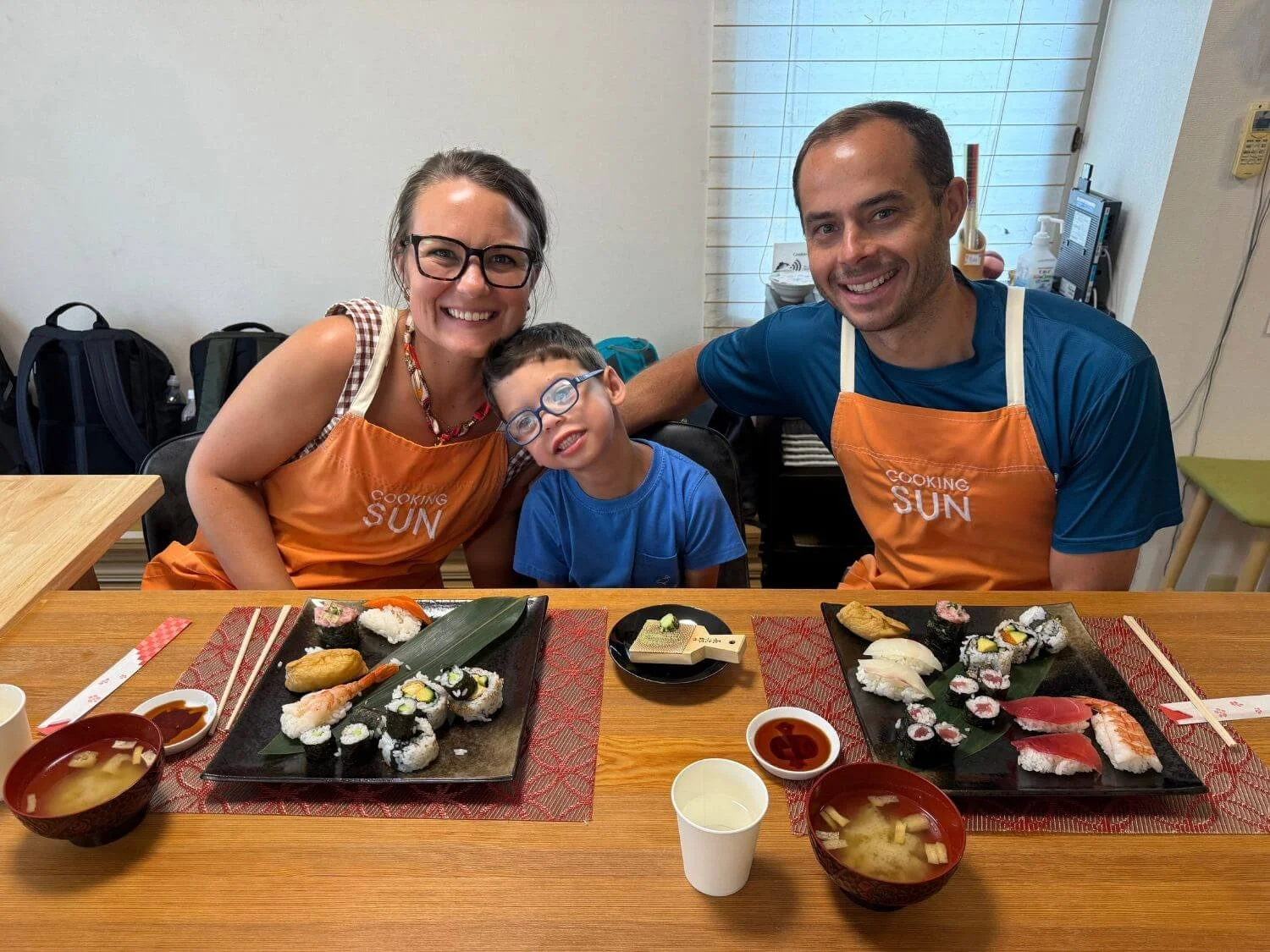 Gluten-free sushi-making class in Tokyo, Japan