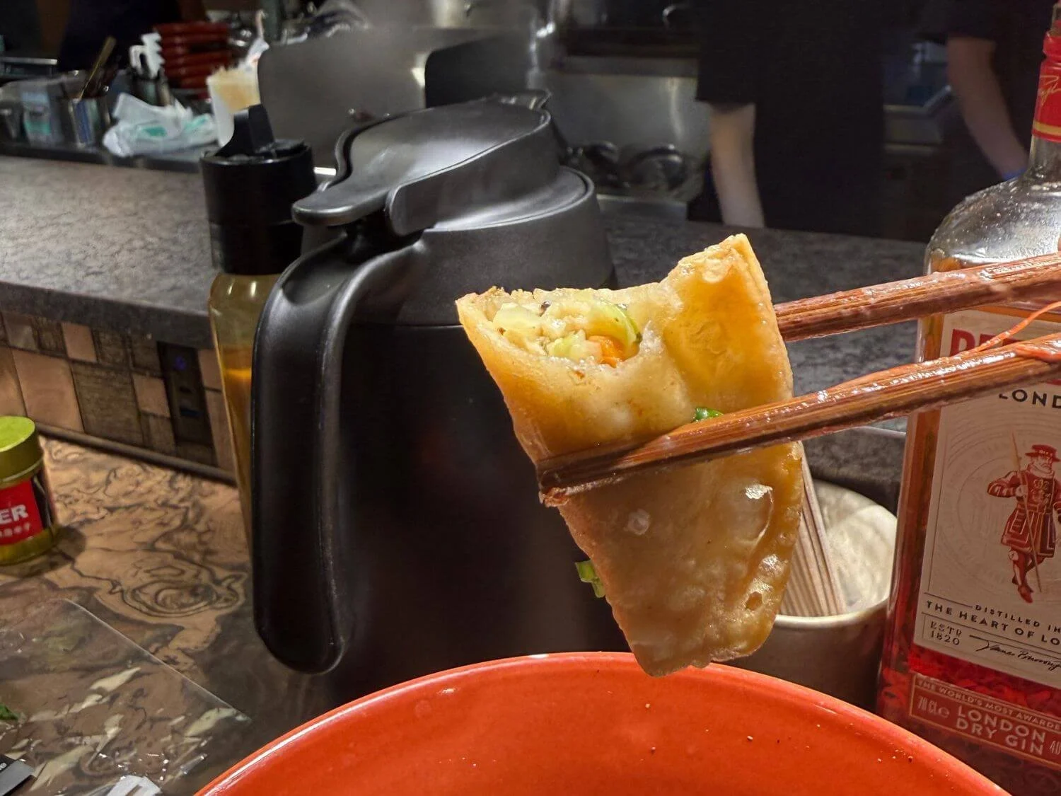 Gluten-free dumpling in Kyoto, Japan