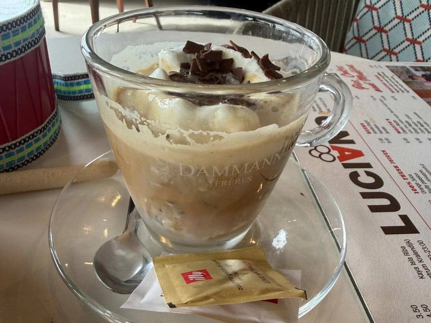 Affogato from Luciano in Bonaire.
