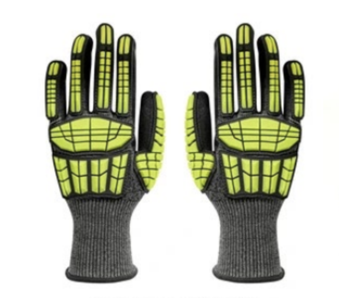 Cut Level A2, Abrasion ANSI Level A4, Impact Gloves