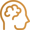 Brain icon to represent Behavioral healthcare careers
