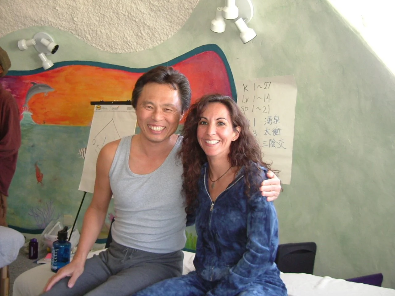 Shiatsu Training with Shinzo 2004