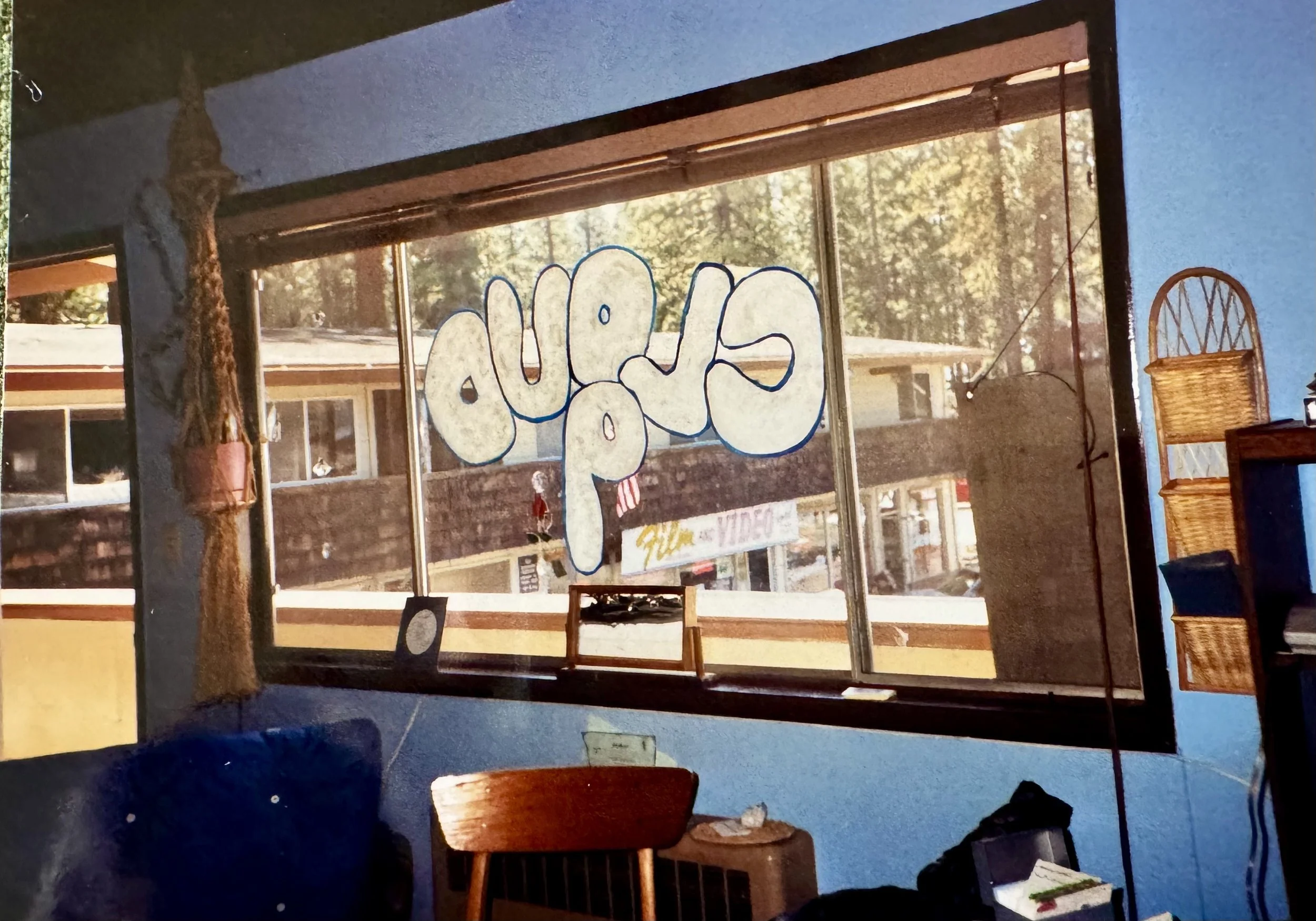 My First Studio ~ Lake Tahoe, CA  ~ 1988