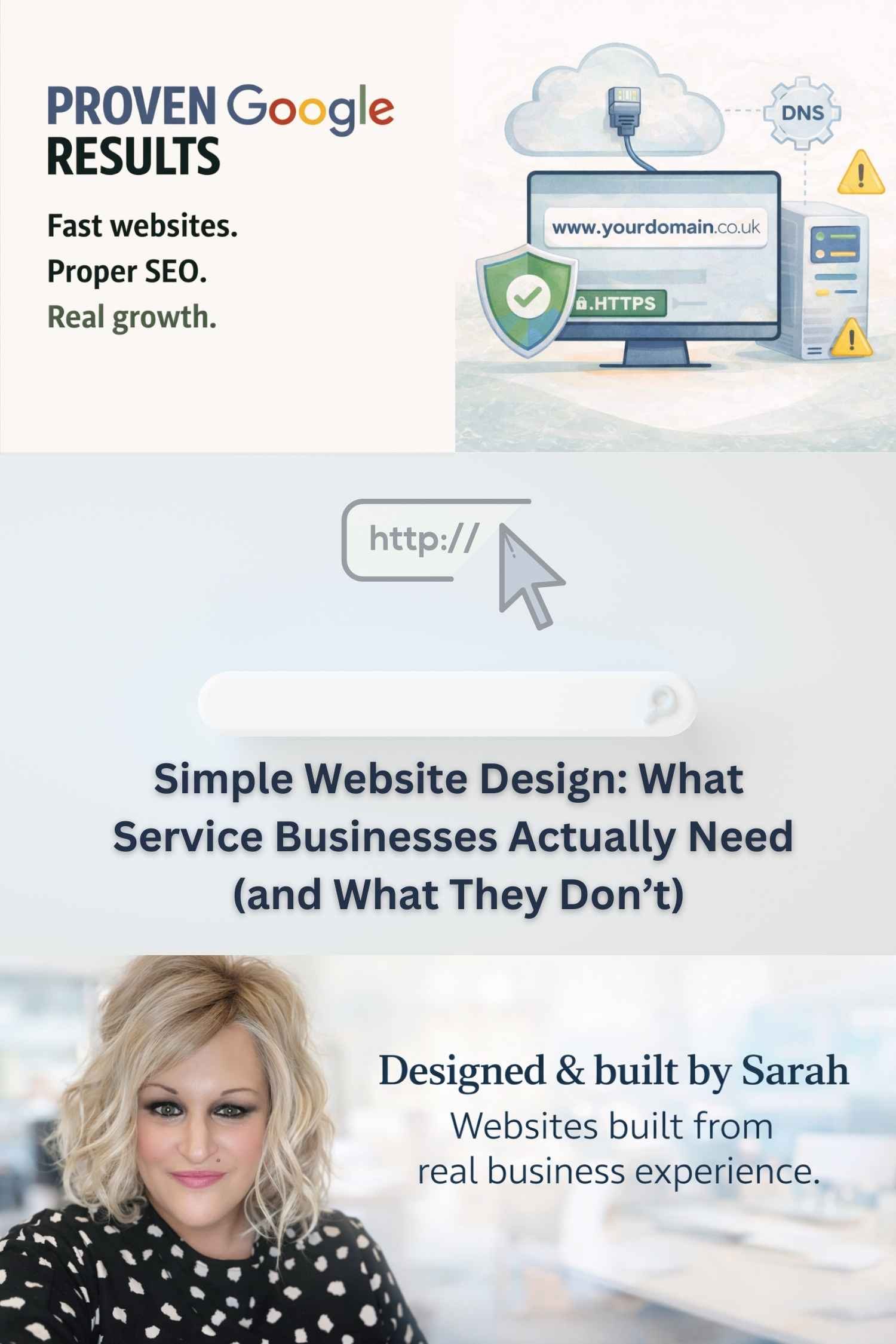 Simple Website Design: What Service Businesses Actually Need (and What They Don’t)