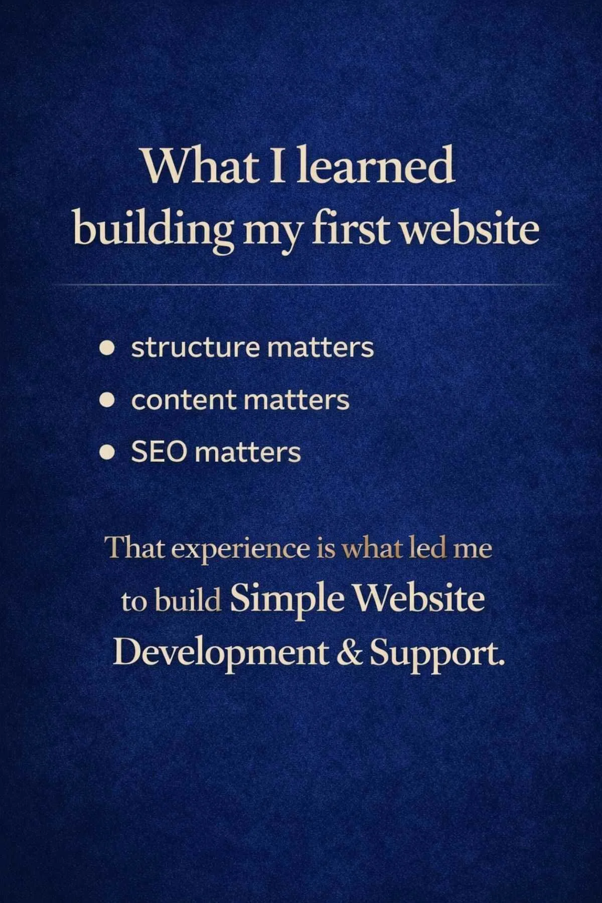 Lessons learned building my first website for Elkadiri Mini Farm