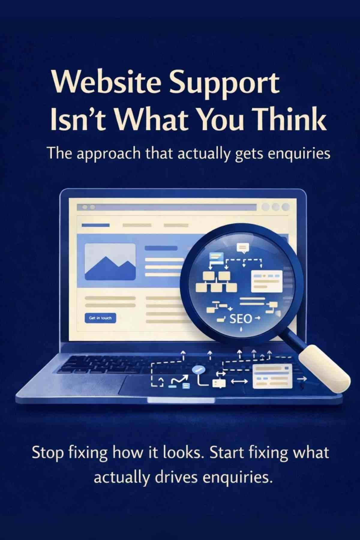 Website Support Isn’t What You Think: The Approach That Actually Gets Enquiries