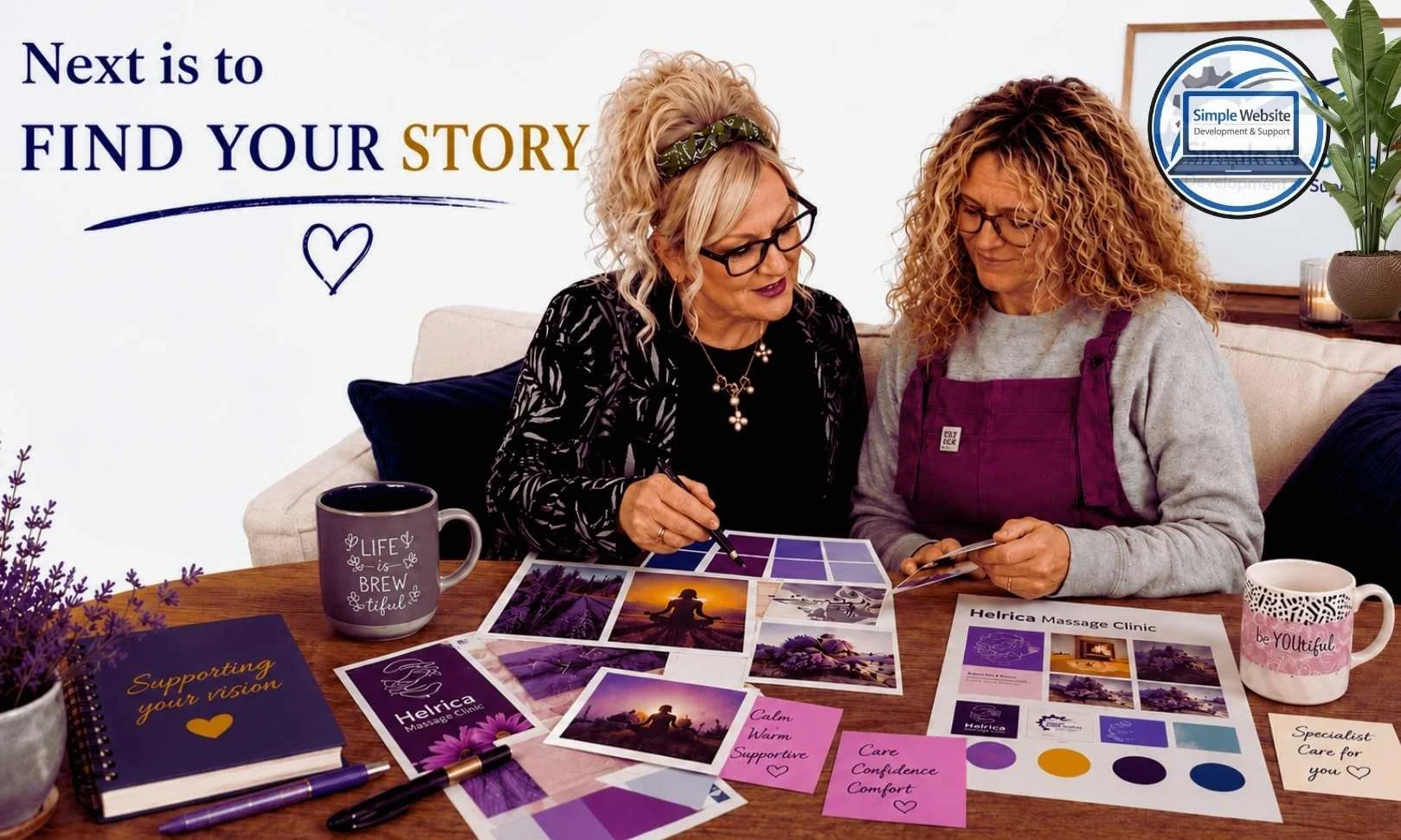 Brand strategy and website planning in Cambridgeshire helping businesses develop a clear story and online identity.