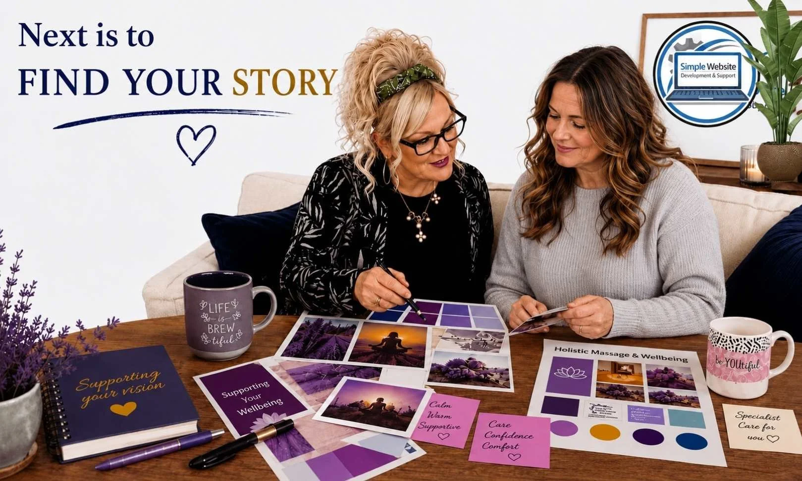 Brand strategy and website planning in Cambridgeshire helping businesses develop a clear story and online identity.
