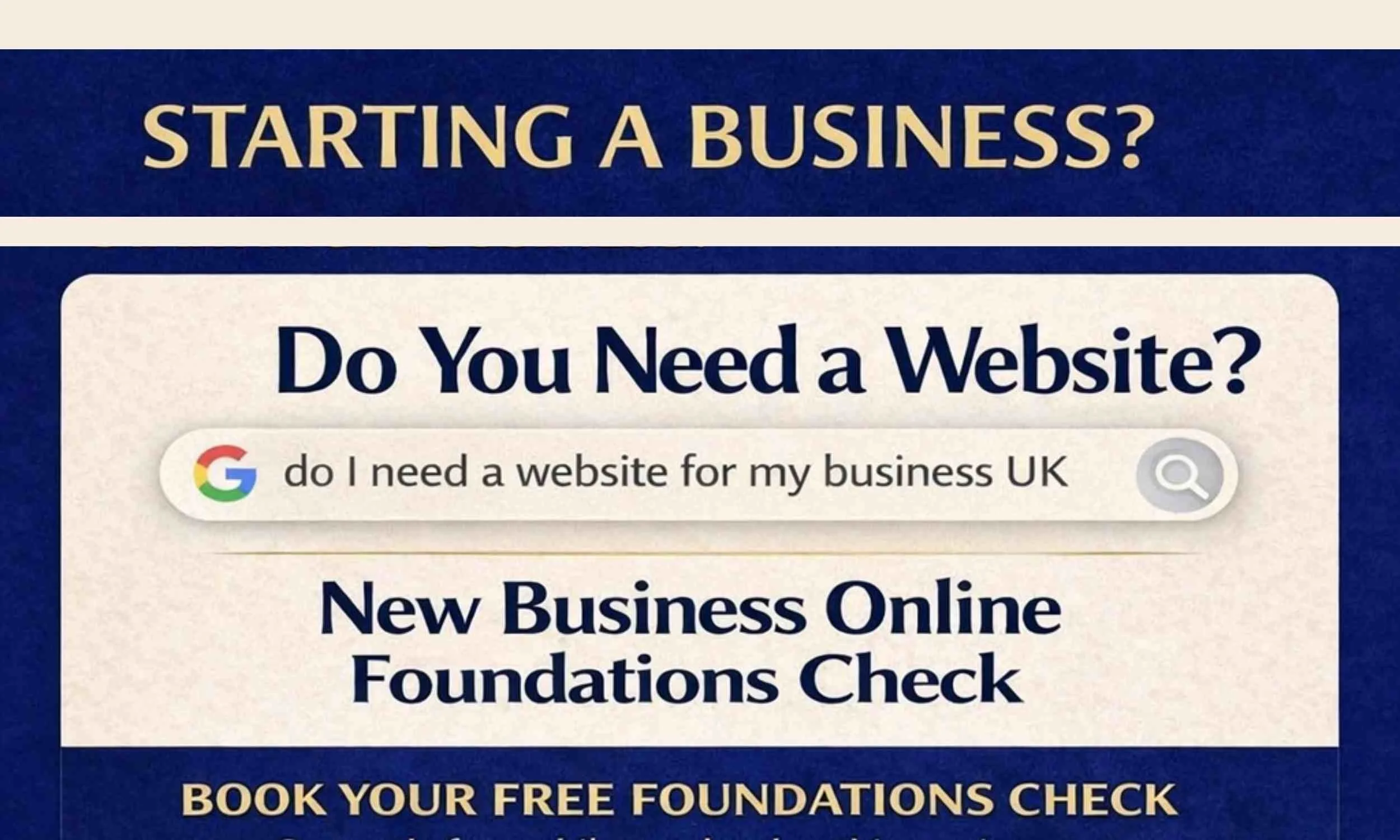 Starting a small business UK - do you need a website and how to set up your online presence