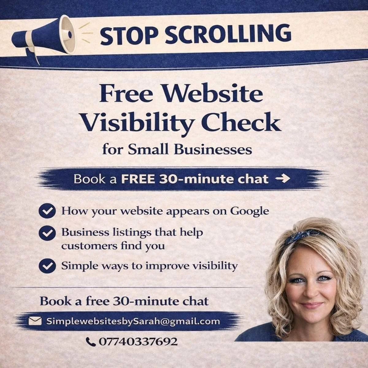 Free Visibility Website Check for Small Businesses