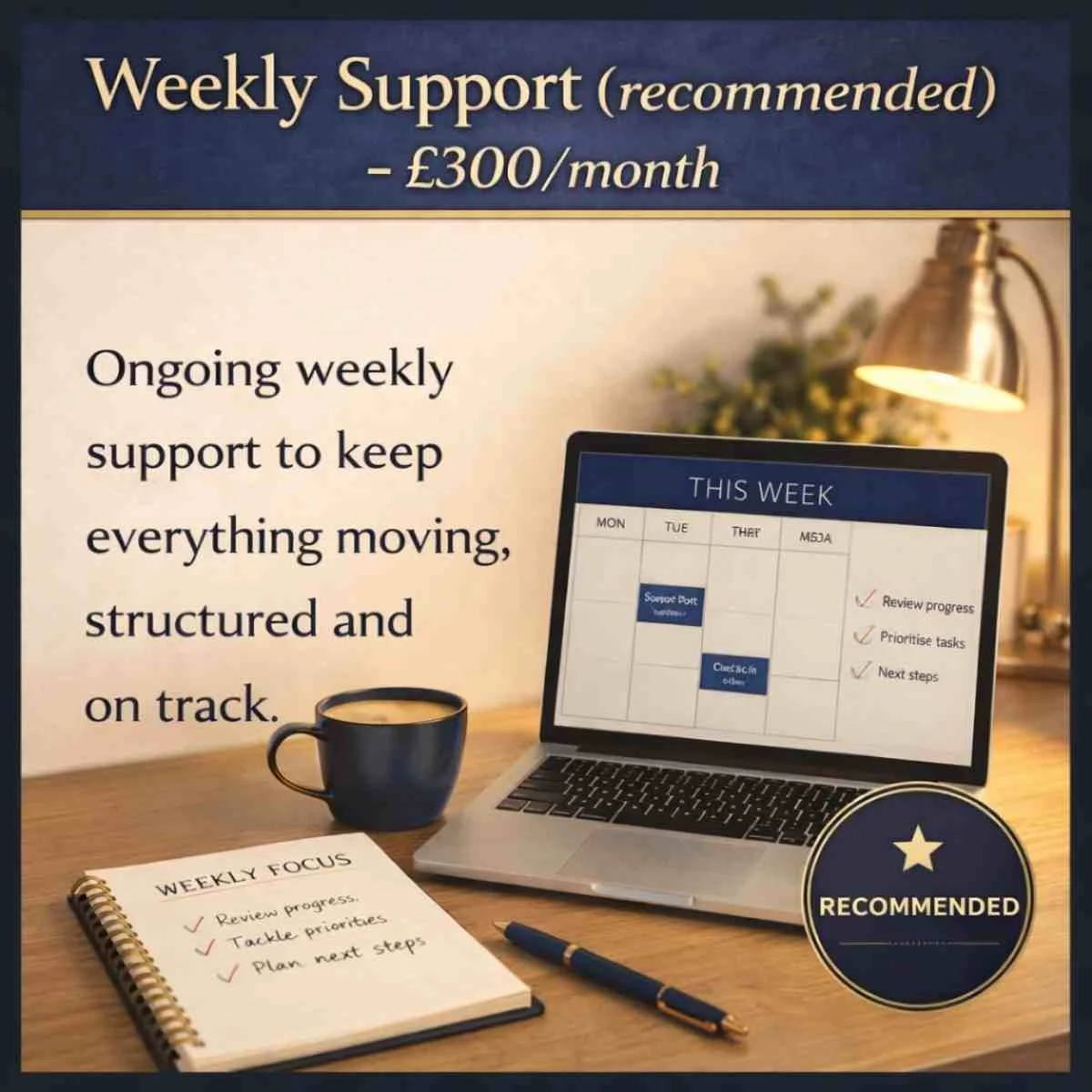Weekly Support (recommended)