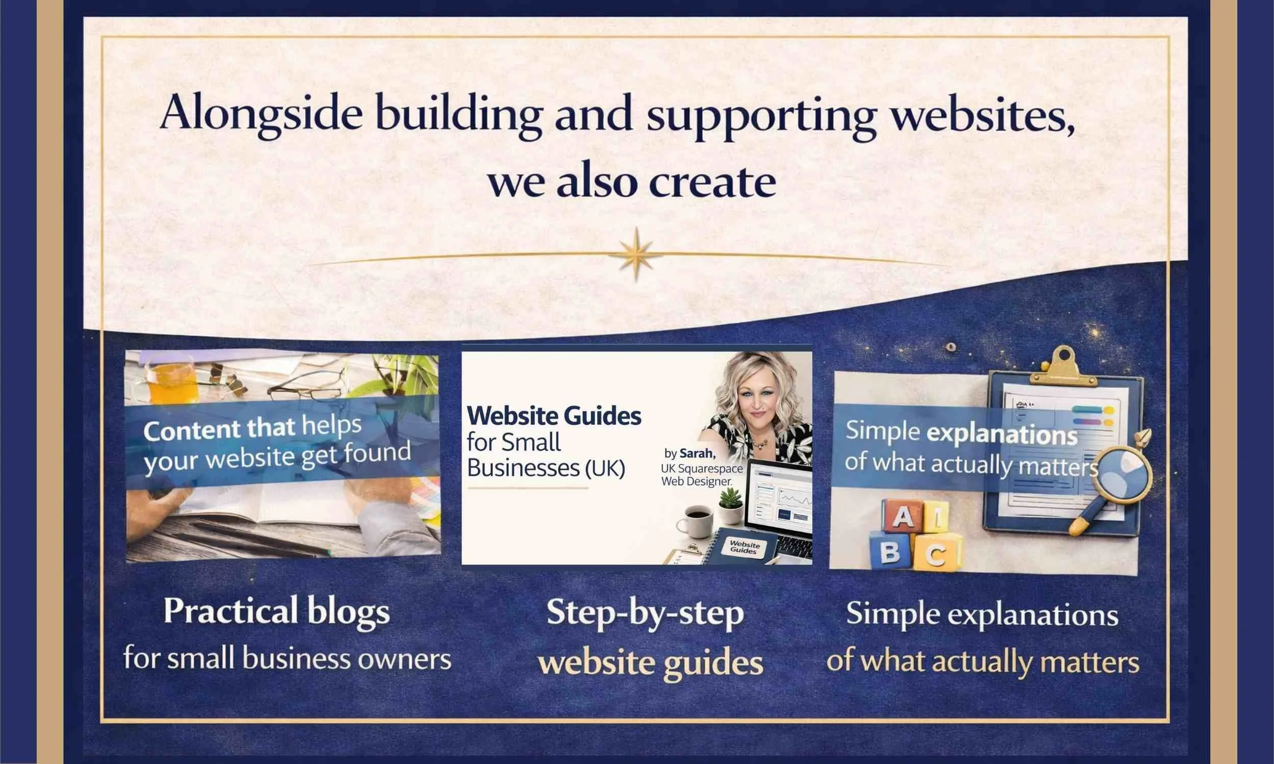 Small business website support UK with blogs, website guides and simple SEO explanations to help websites get found on Google and generate enquiries