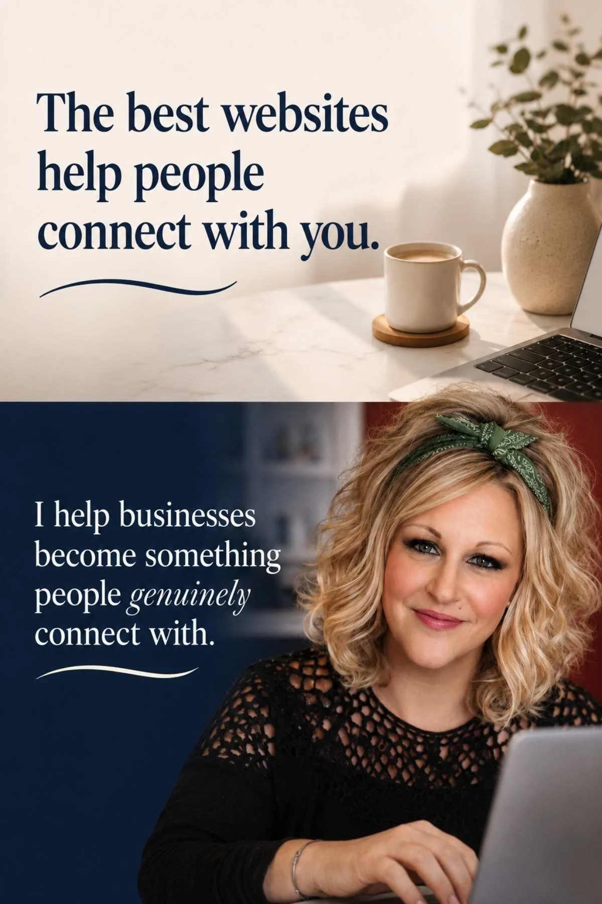 The best websites help people connect with you