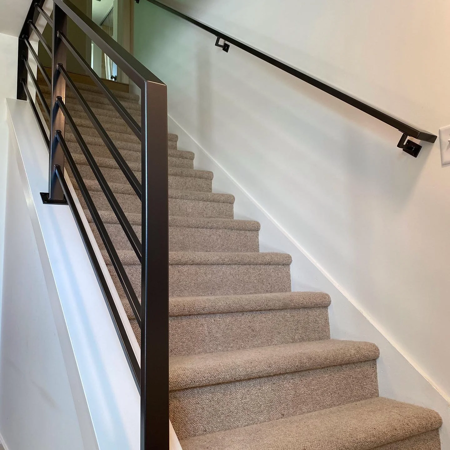 Since we have been a little MIA from social media lately. Here is a railing for your day. 
&bull;
&bull;
&bull;

.
.
.
#luxuryhomes #utahhomes #utahhomebuilder #utahfabricator #utahcontractor #utahnewconstruction #utahconstruction #utahisrad #utah #m