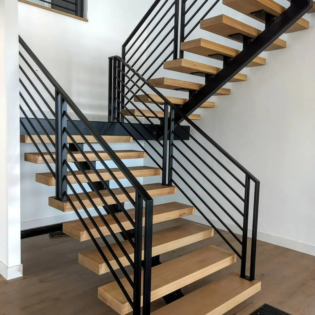This double post horizontal sure added a nice touch to these stairs. .
.
.
#tuhaye #heberutah #luxuryhomes #hebervalley #utahhomes #utahhomebuilder#utahfabricator #utahcontractor #utahnewconstruction #utahconstruction #utahisrad #utah#parkcityhomes #