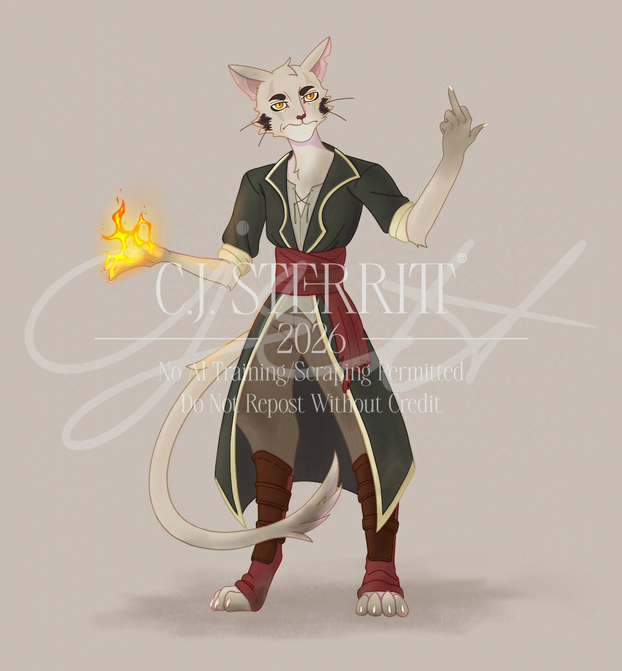 D&D Portrait - Miraik (2022)