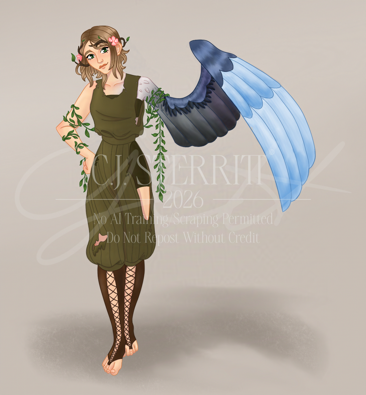 D&D Portrait - Ava (2022)