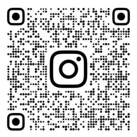 Instagram logo embedded in a QR code.