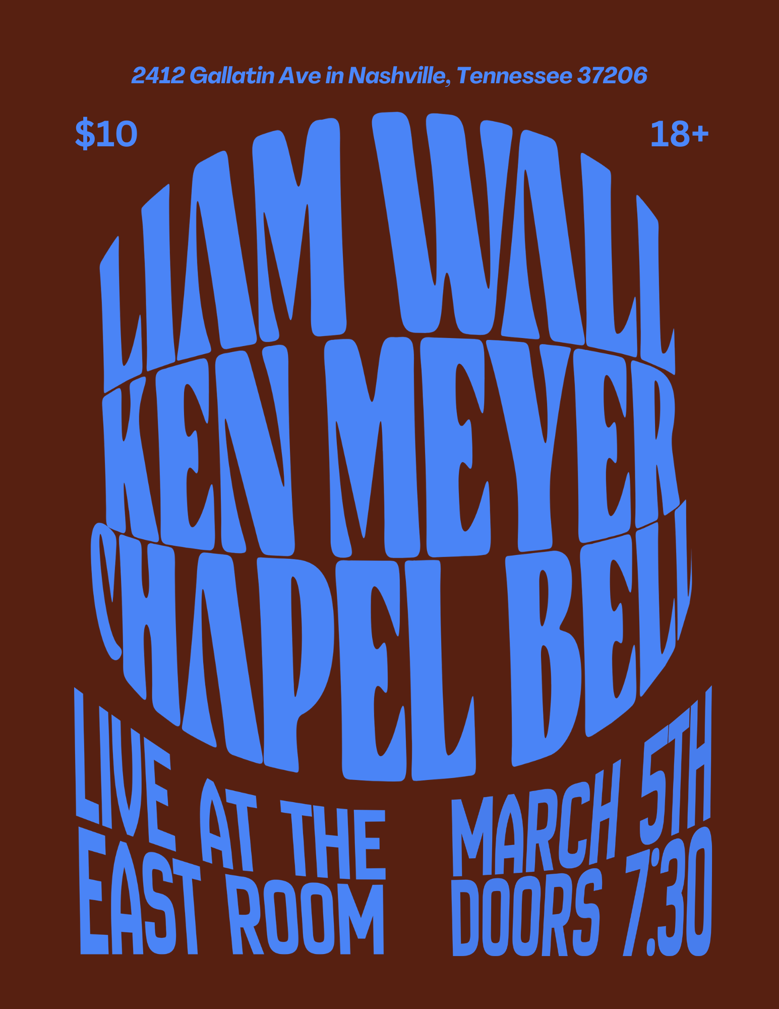 EAST ROOM SHOW w/ Liam Wall and Ken Meyer