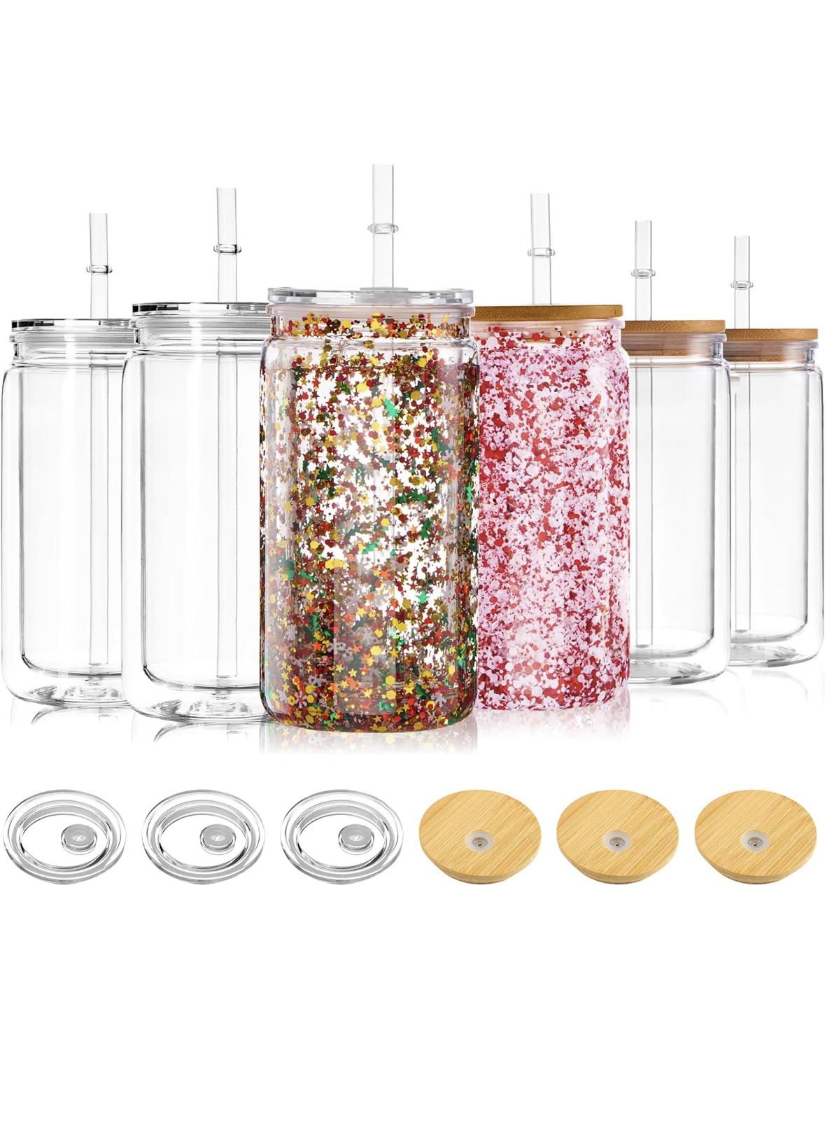 16oz Snow Globe Tumbler